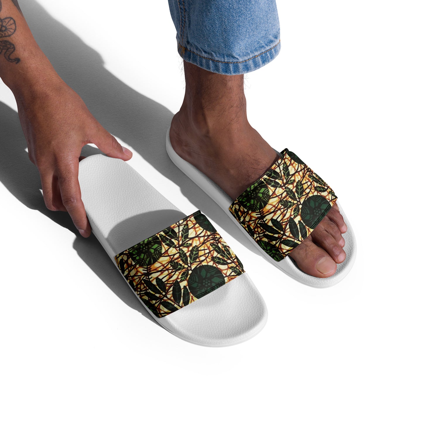 Green Leaf Wine Ankara Men’s slides