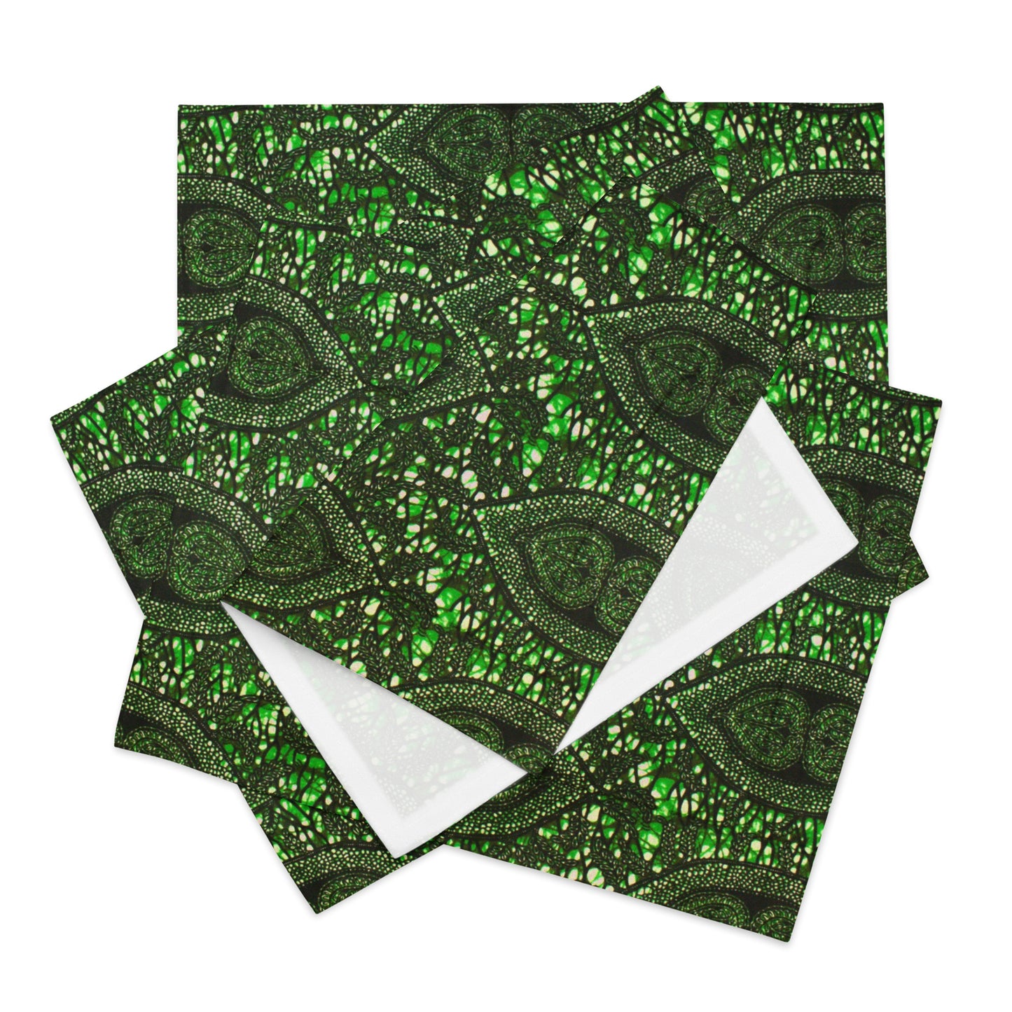 Green Peas Ankara Placemat Set