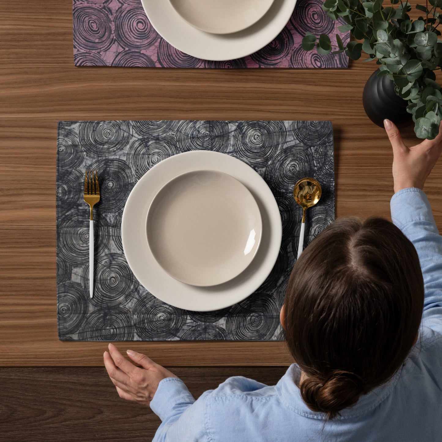 Swirls Placemat Set