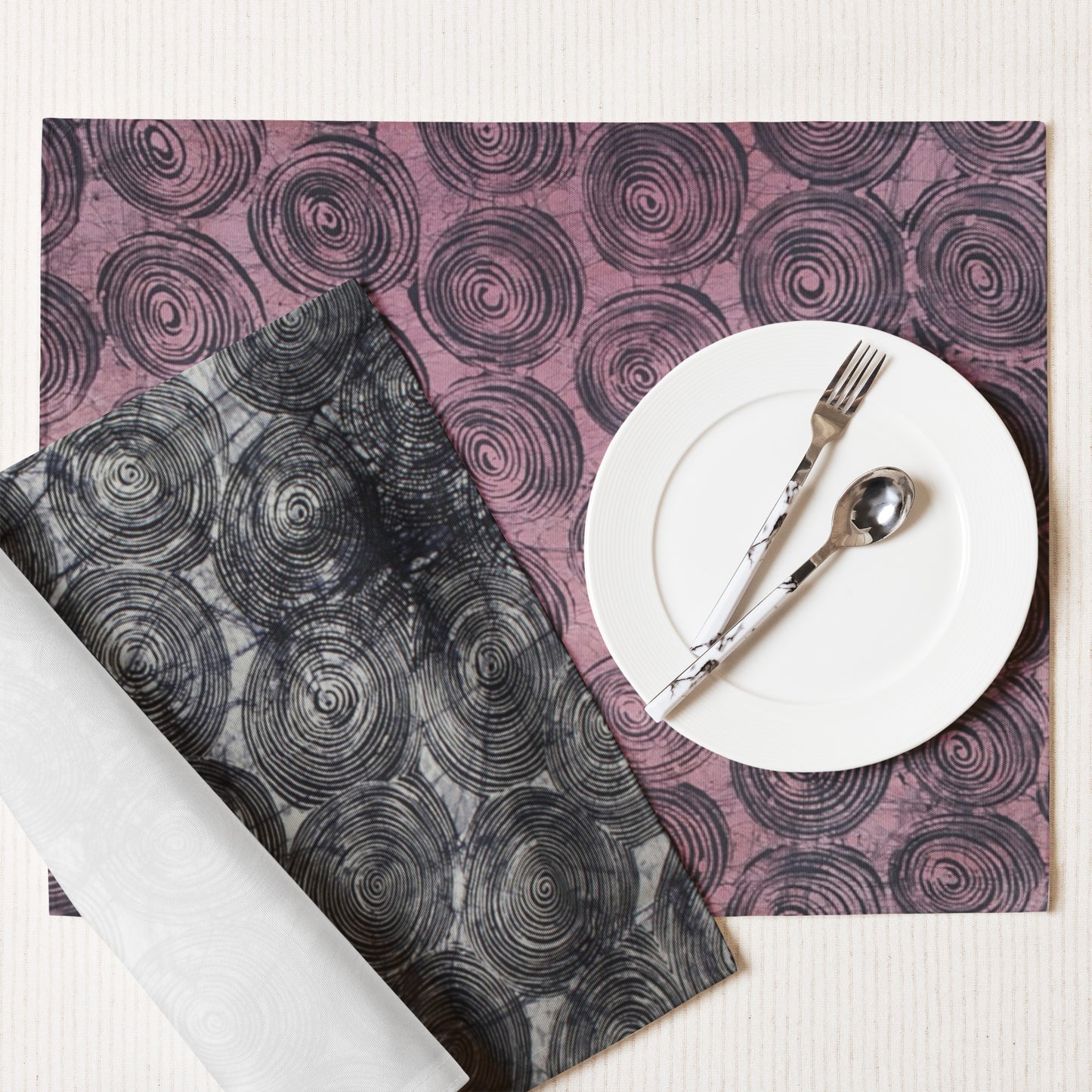 Swirls Placemat Set