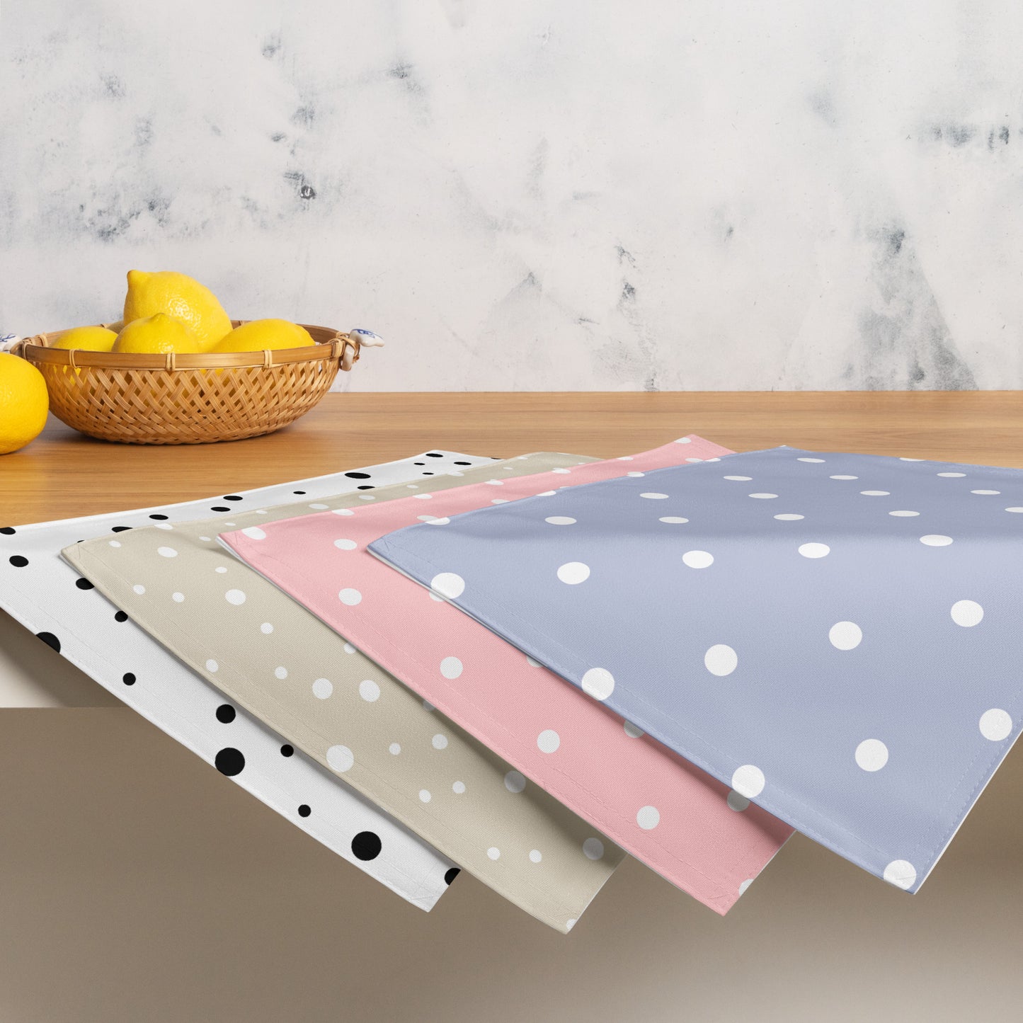 Polka Dot Placemat Set