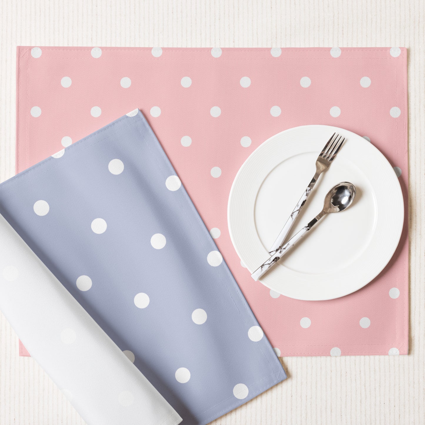 Polka Dot Placemat Set