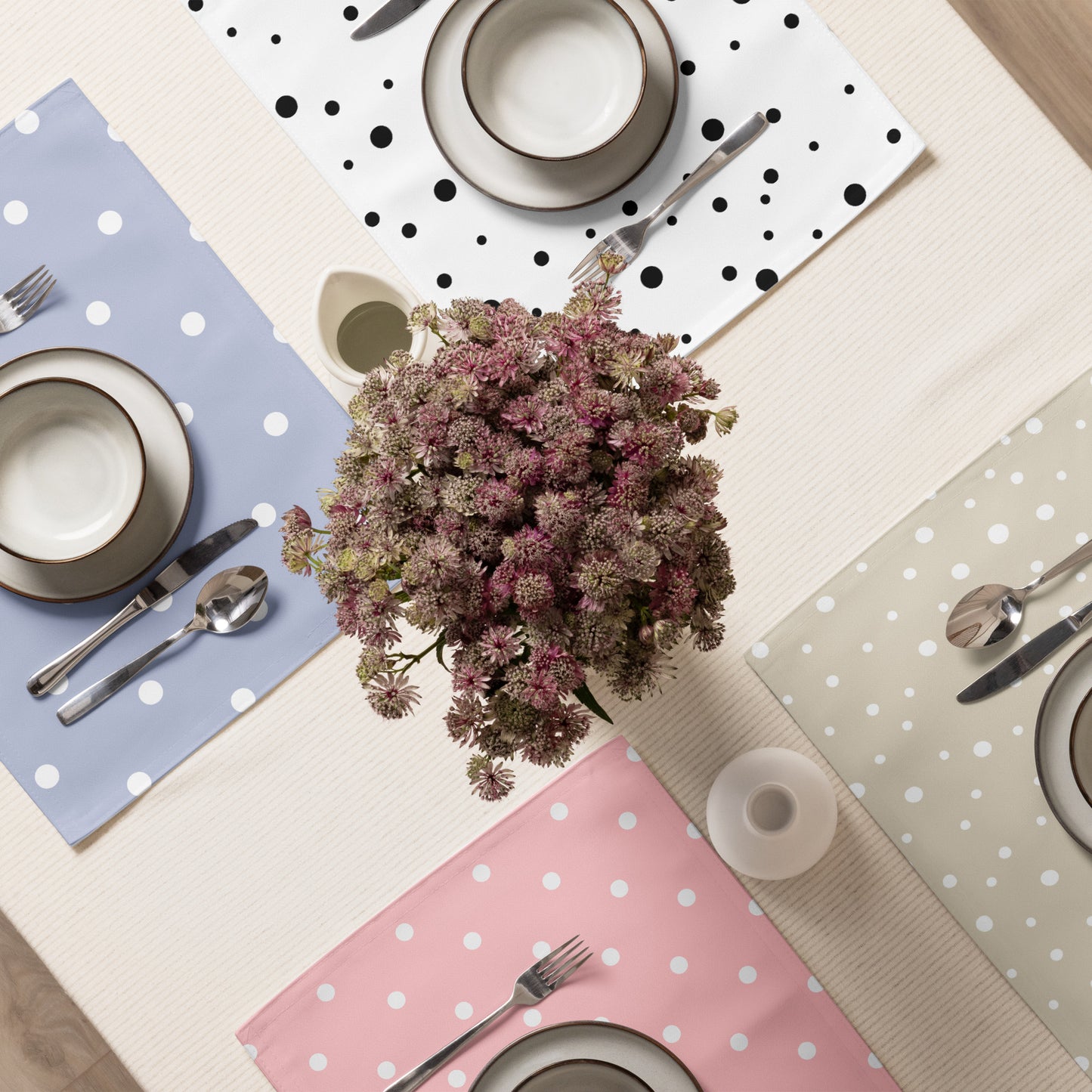 Polka Dot Placemat Set