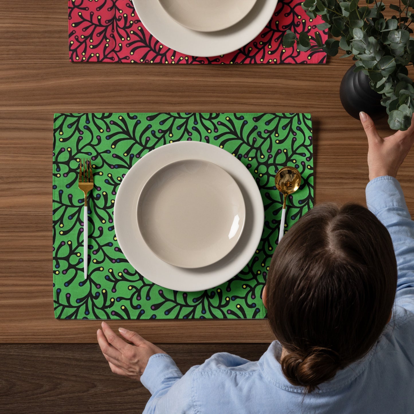 Dotted Placemat Set