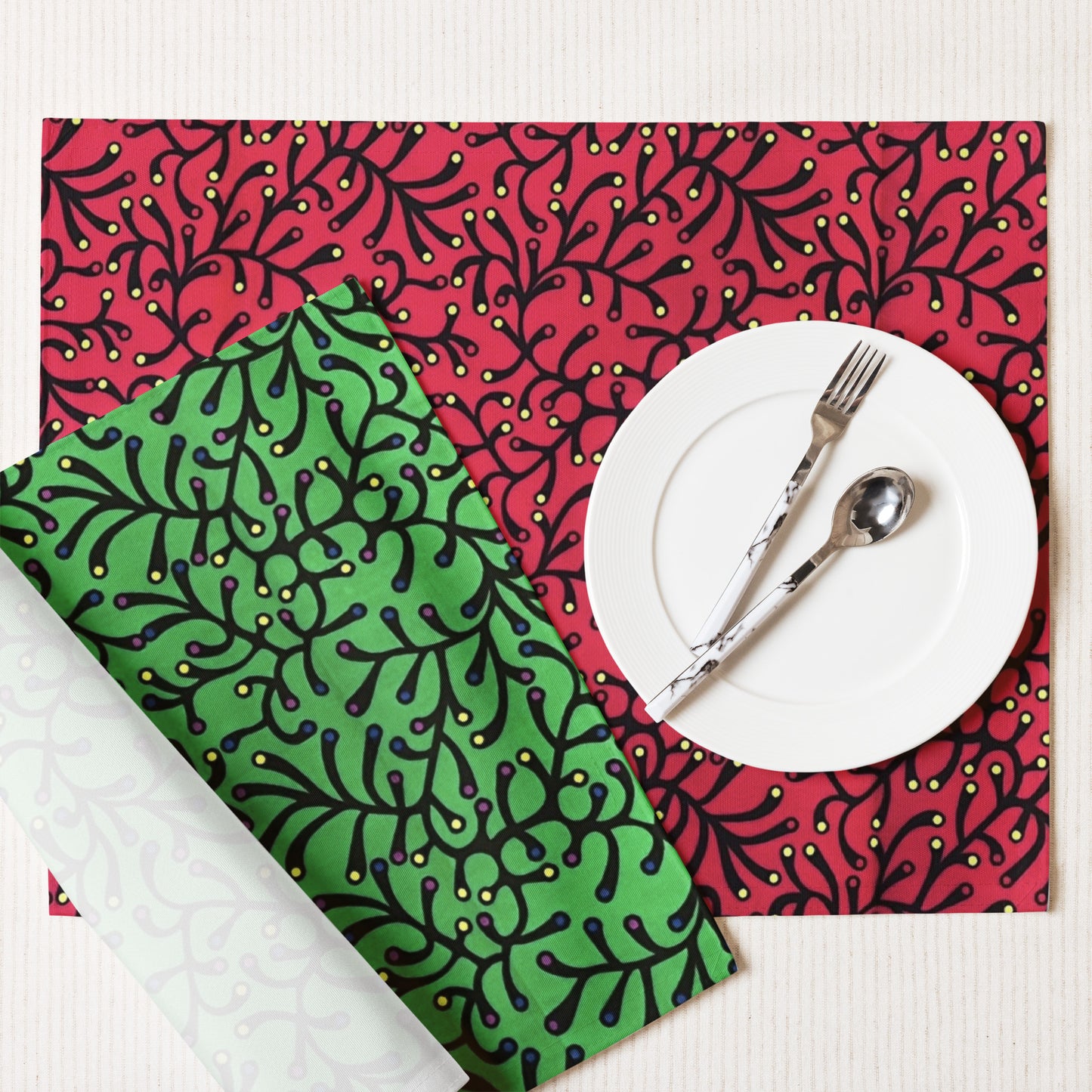 Dotted Placemat Set