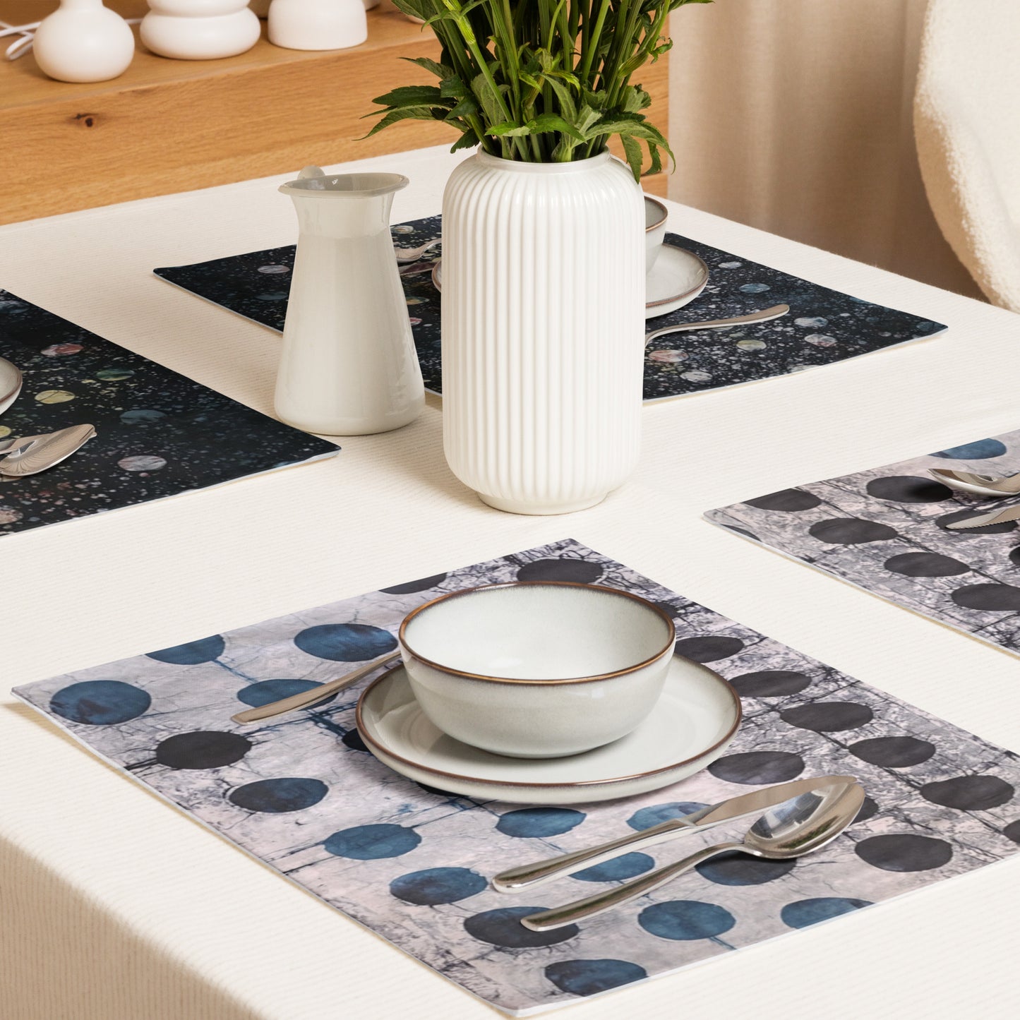 Adire Dots Placemat Set