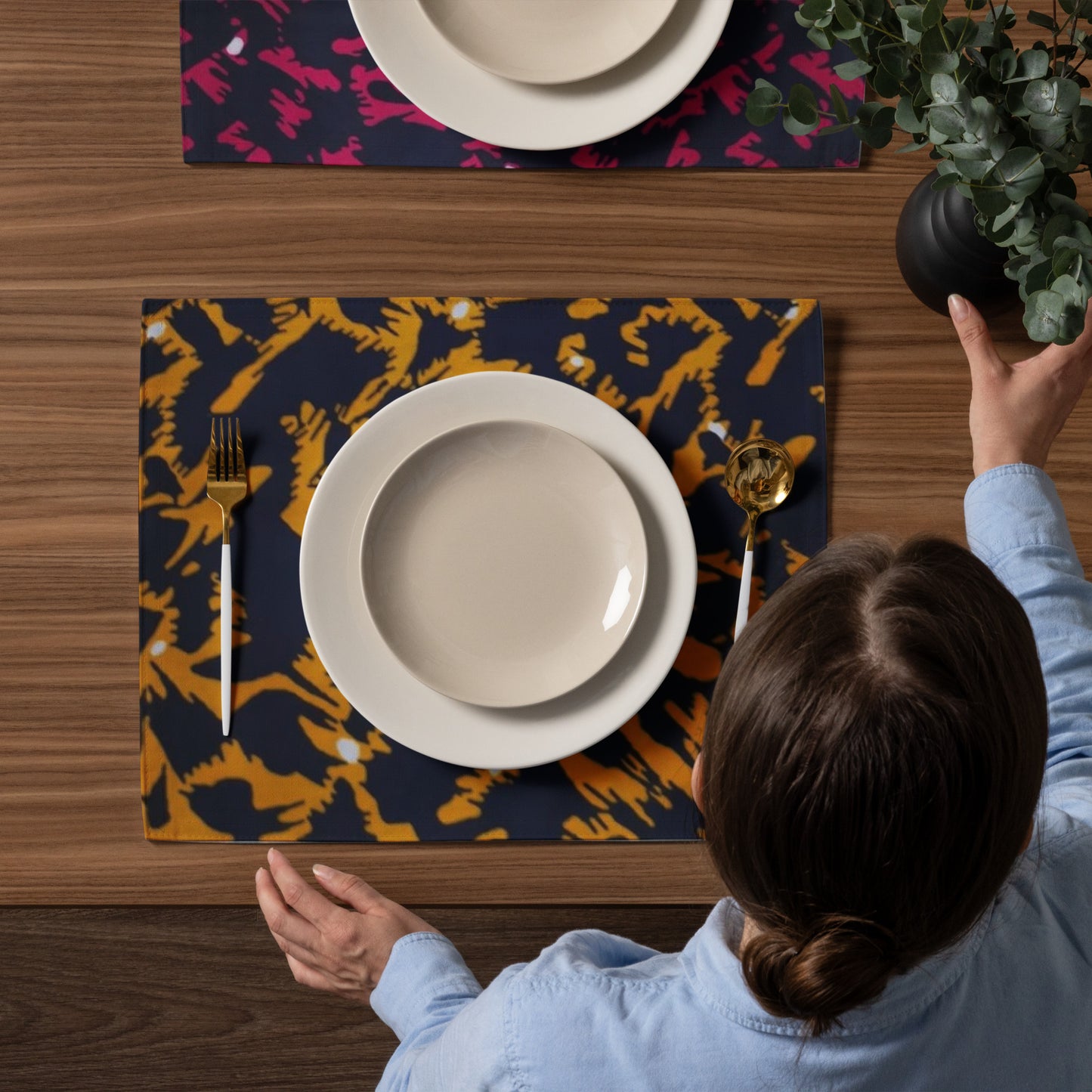 Leopard Print Placemat Set