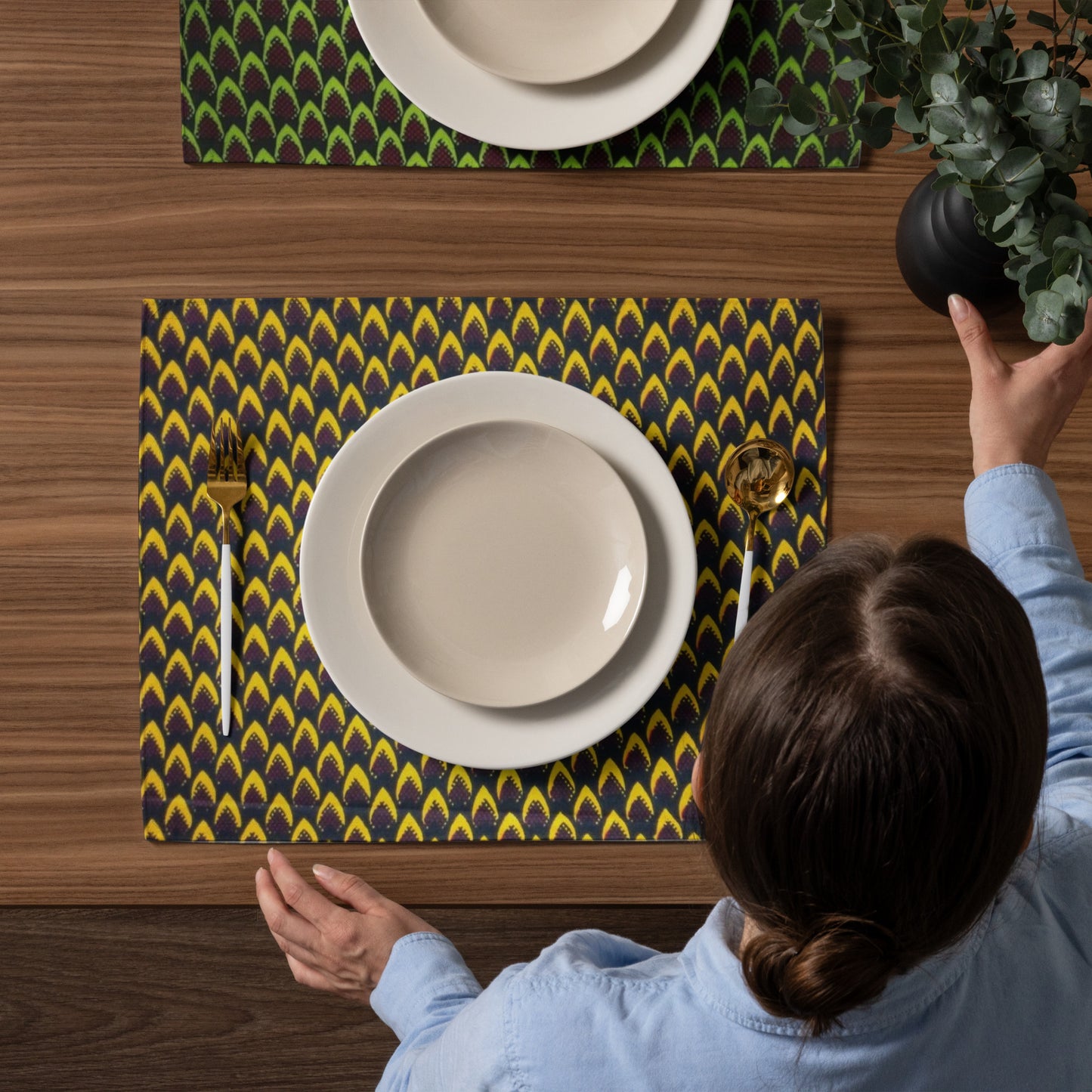 Flame Placemat Set