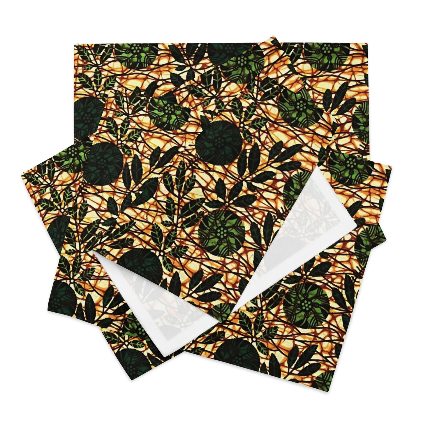 Green Leaf Placemat Set