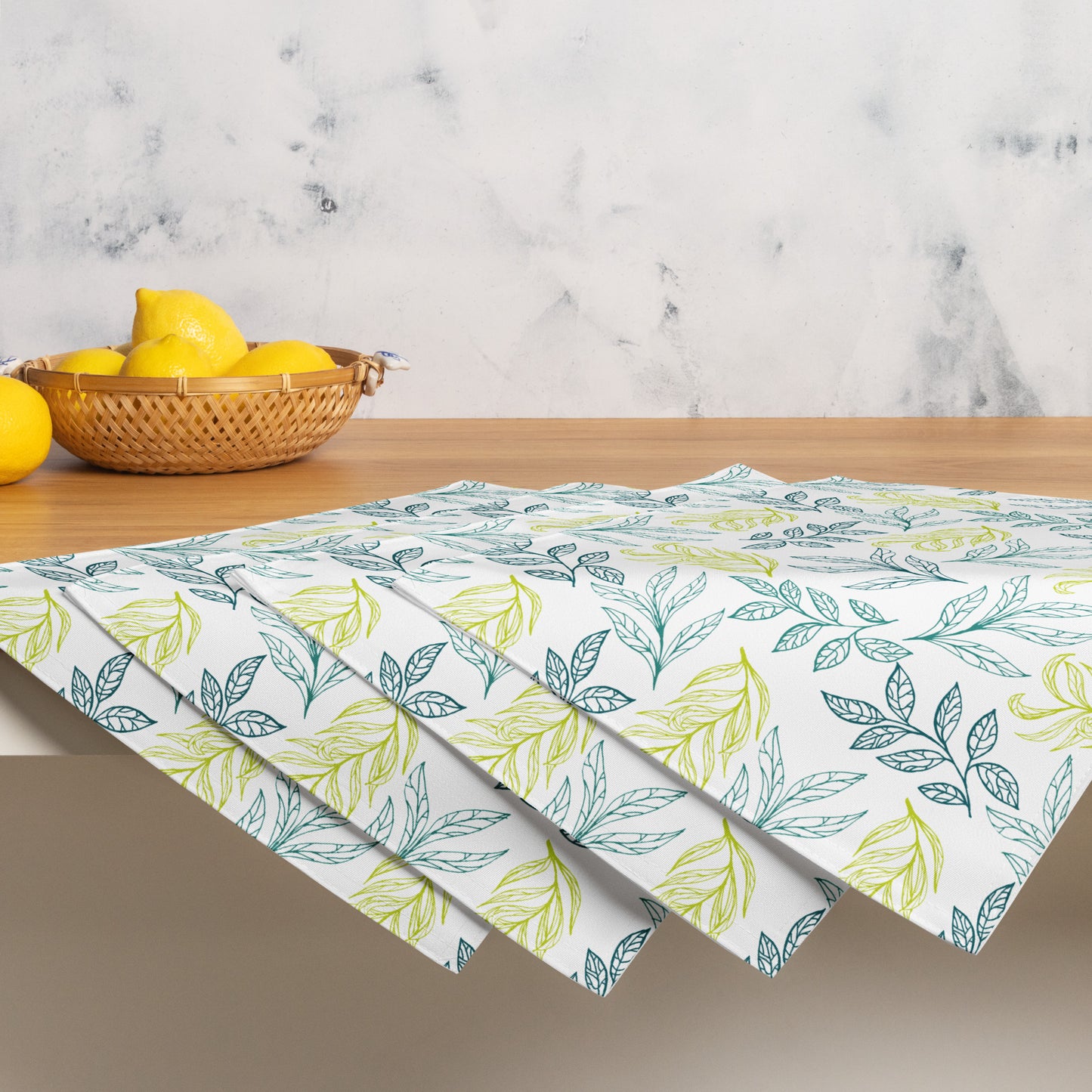 Light Leaves Placemat Set