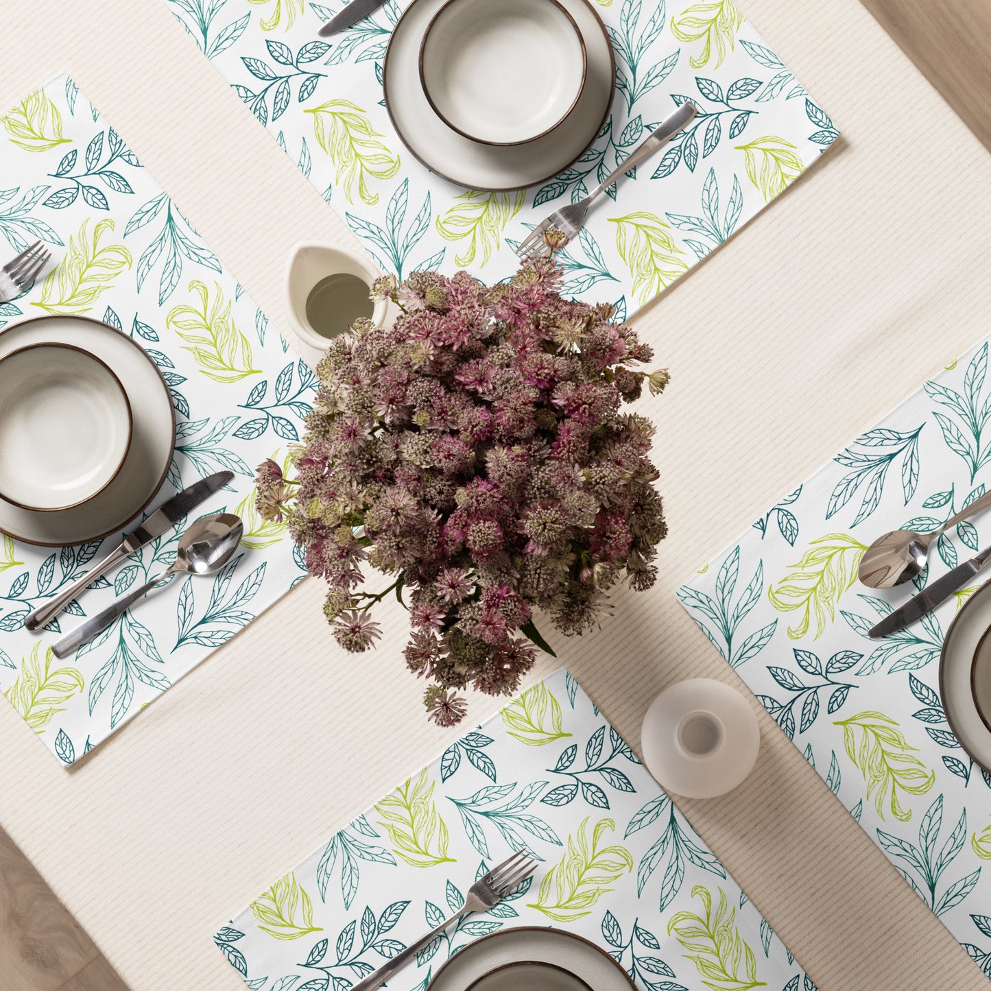 Light Leaves Placemat Set