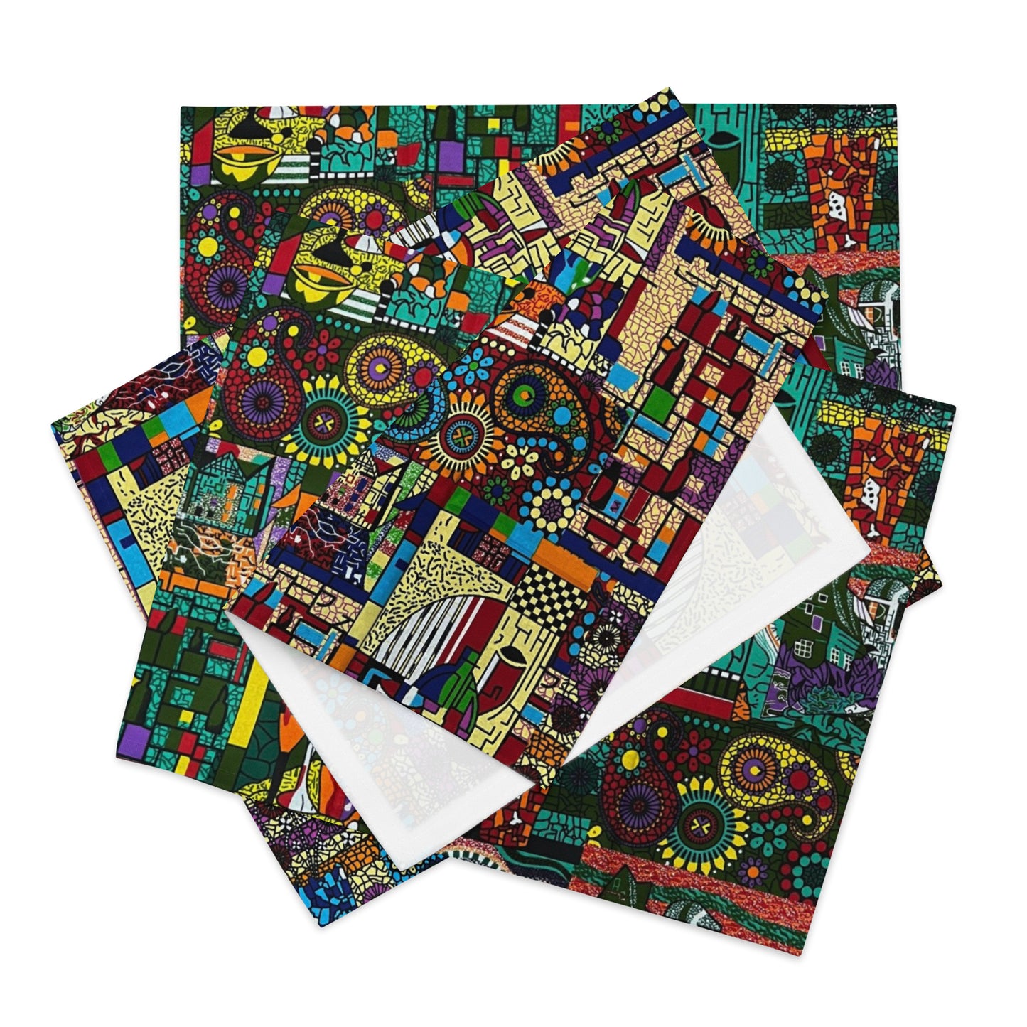 Colourful Artsy Placemat Set