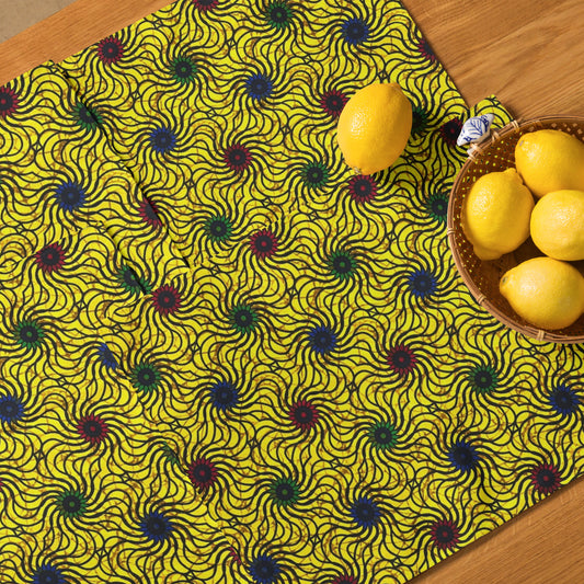 Multicolour Yellow Placemat Set