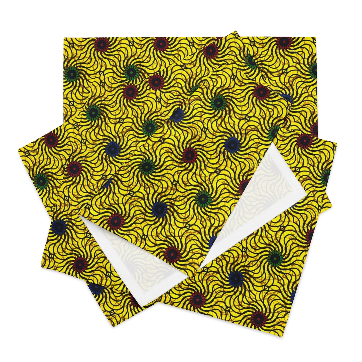 Multicolour Yellow Placemat Set