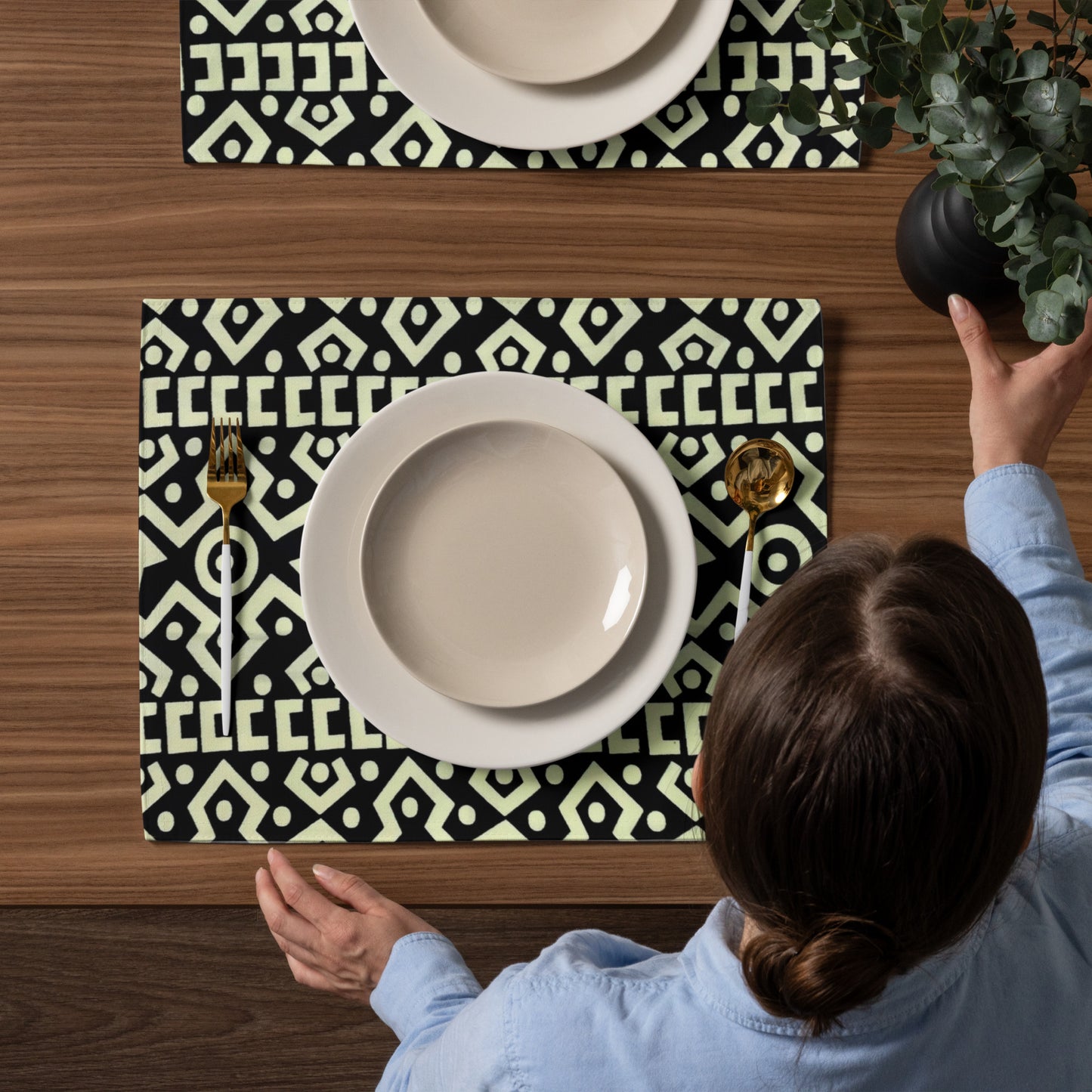 Abstract Placemat Set