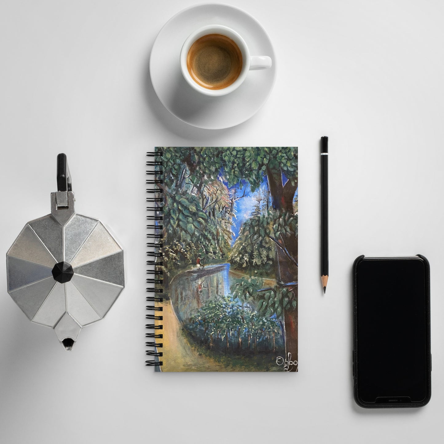 Canoeing Spiral Notebook