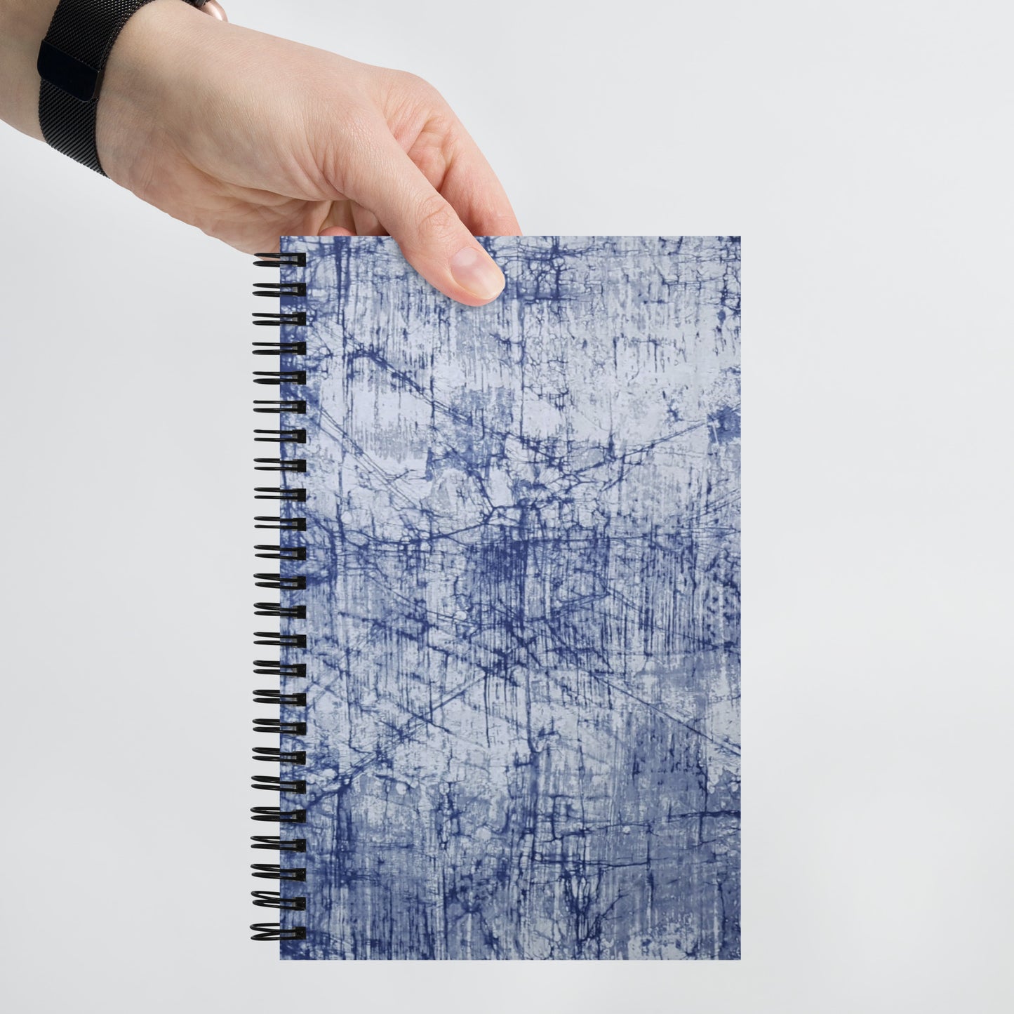 Blue Marble Adire Spiral Notebook