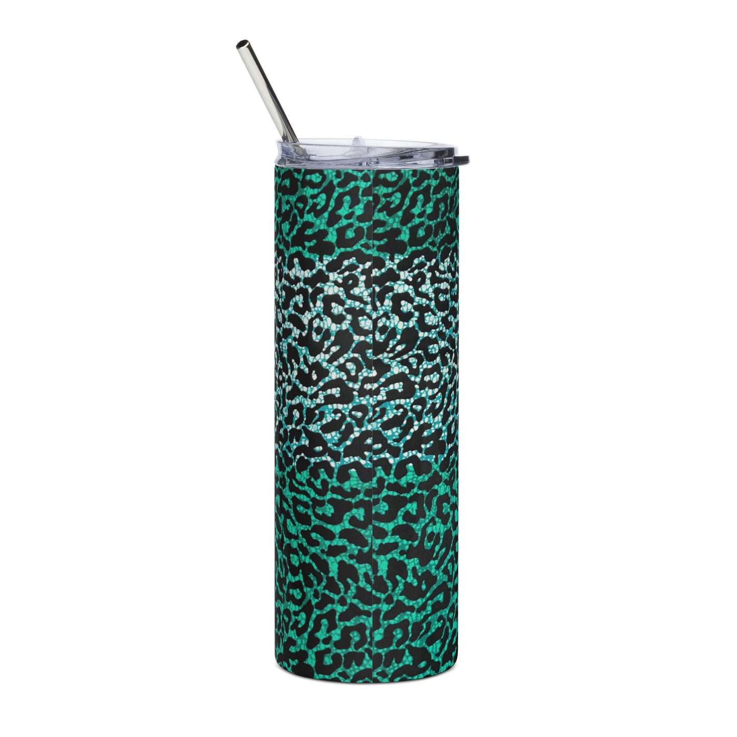 Green Leopard Tumbler