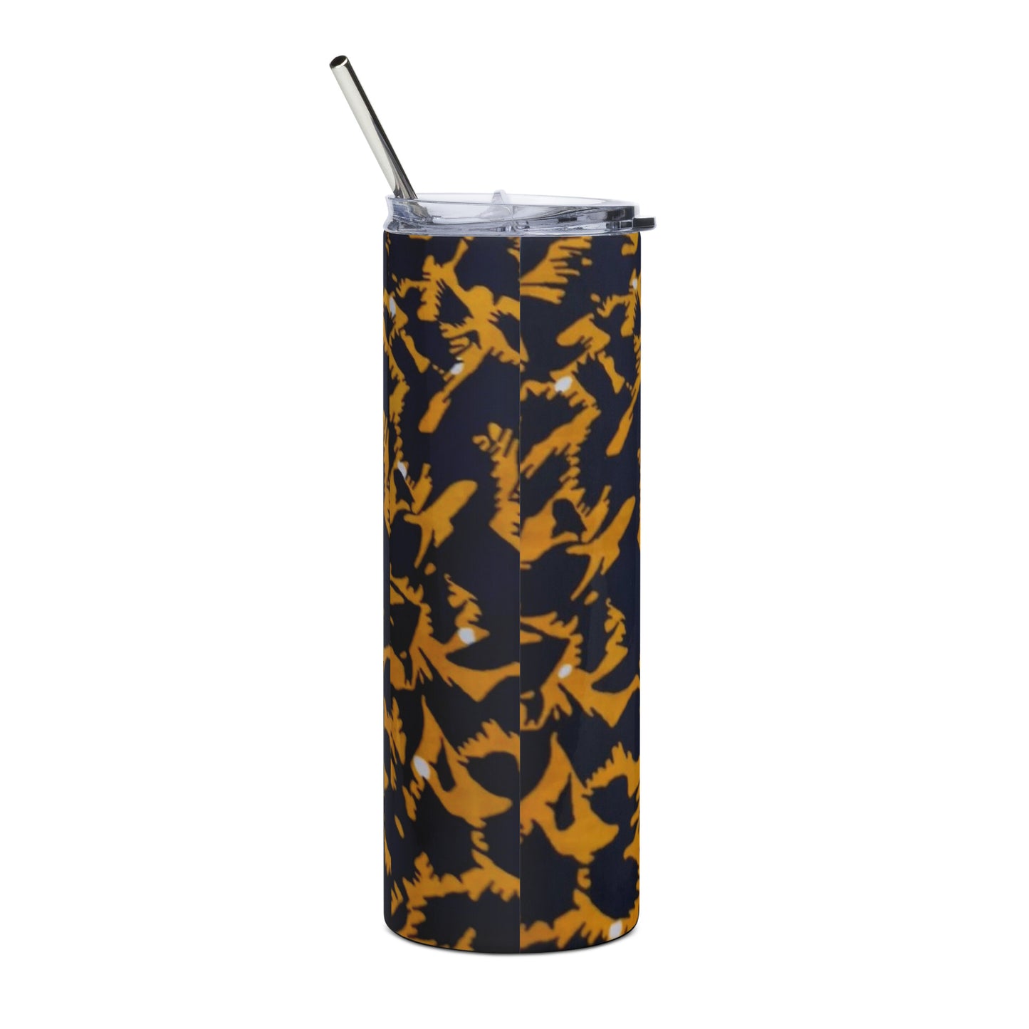 Yellow Leopard Tumbler