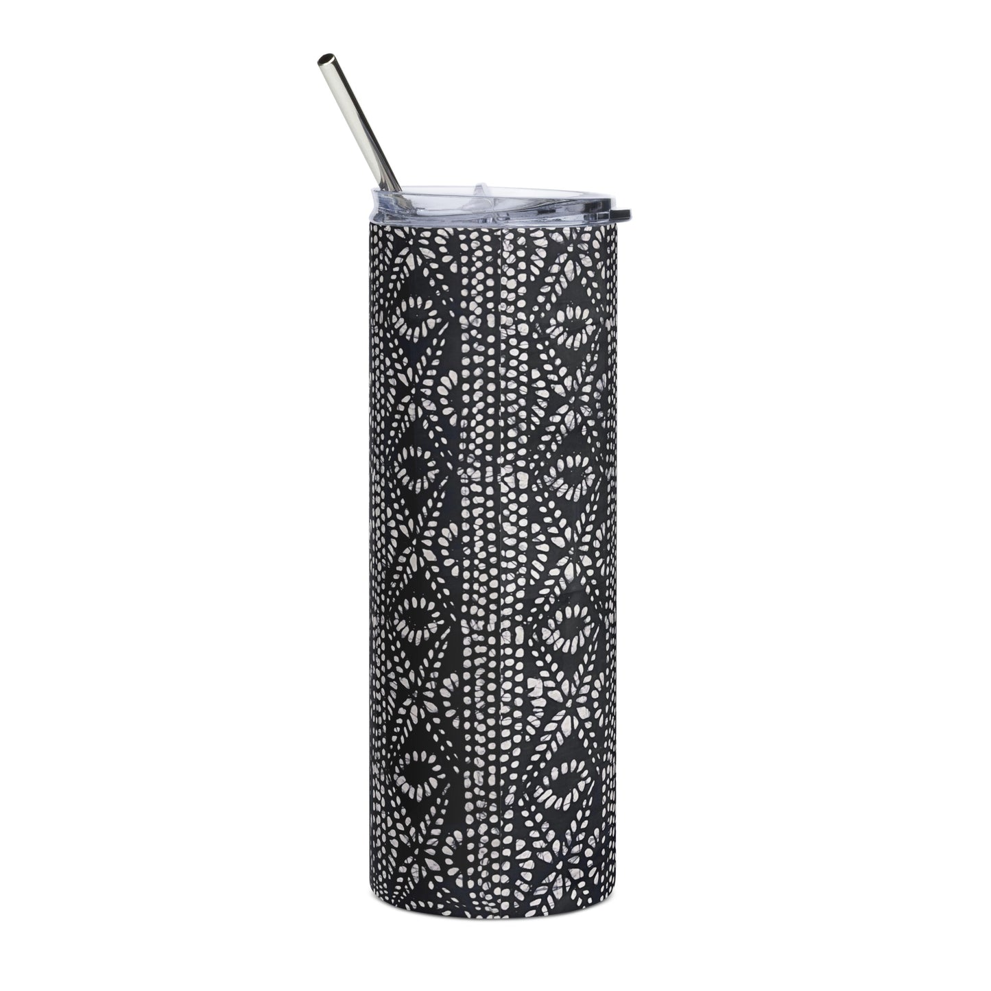 Black & White Aztec Tumbler