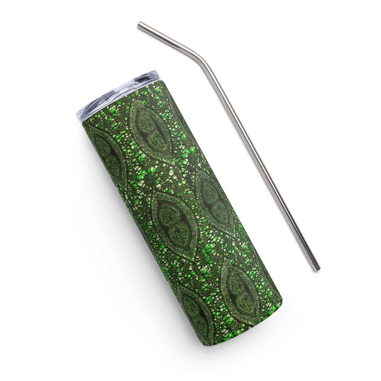 Green Peas Ankara Tumbler