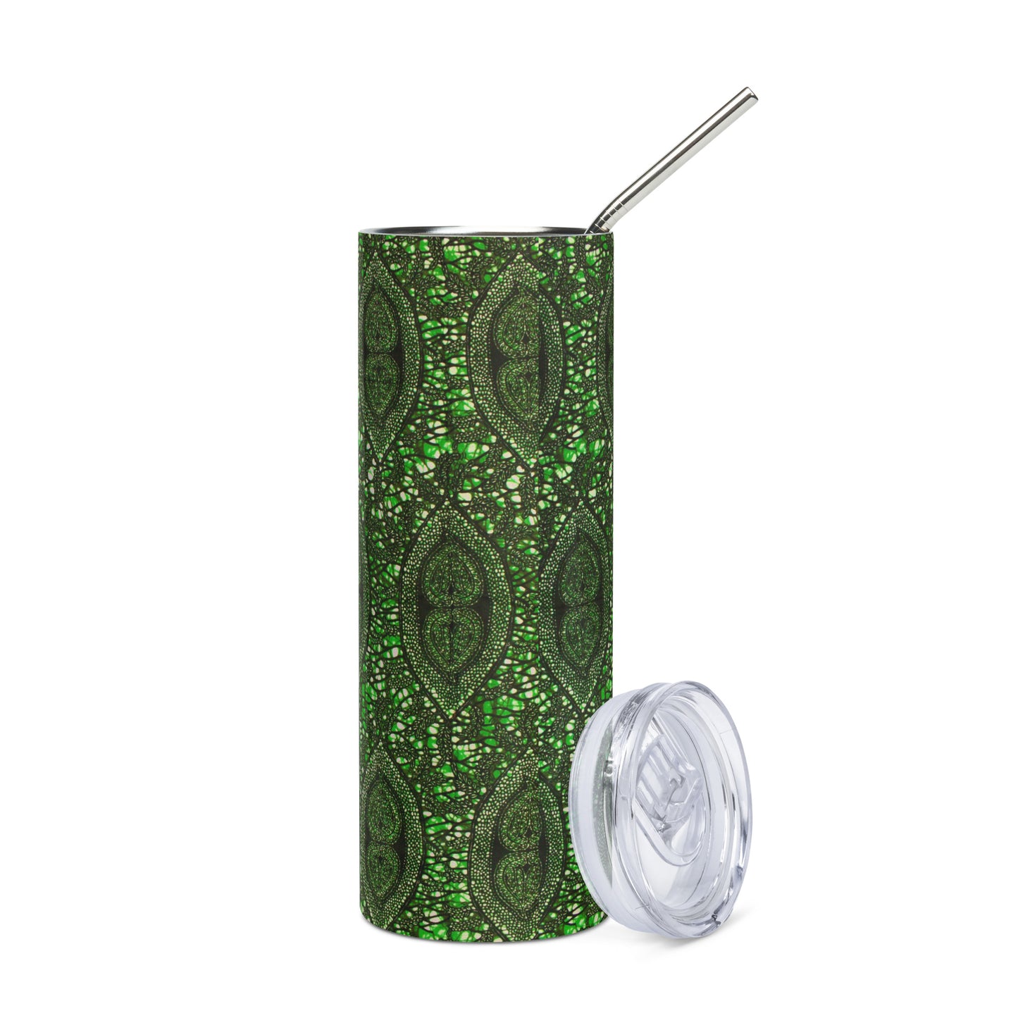 Green Peas Ankara Tumbler