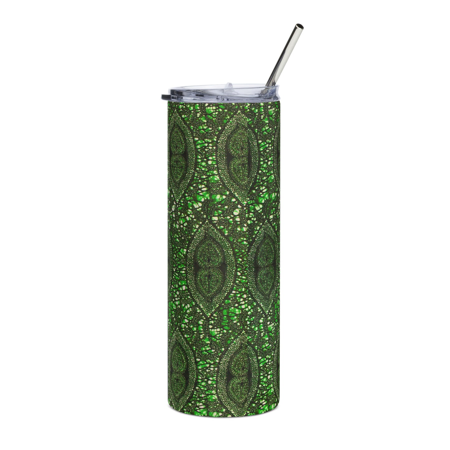 Green Peas Ankara Tumbler