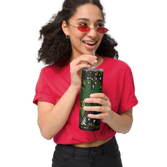 Multicolour Green Tumbler