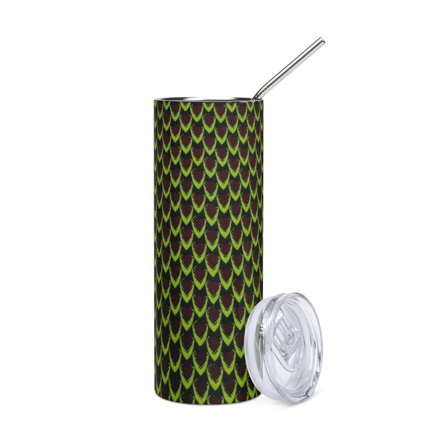 Green Flame Tumbler