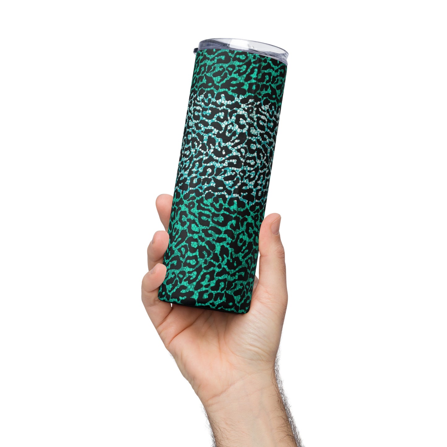 Green Leopard Tumbler