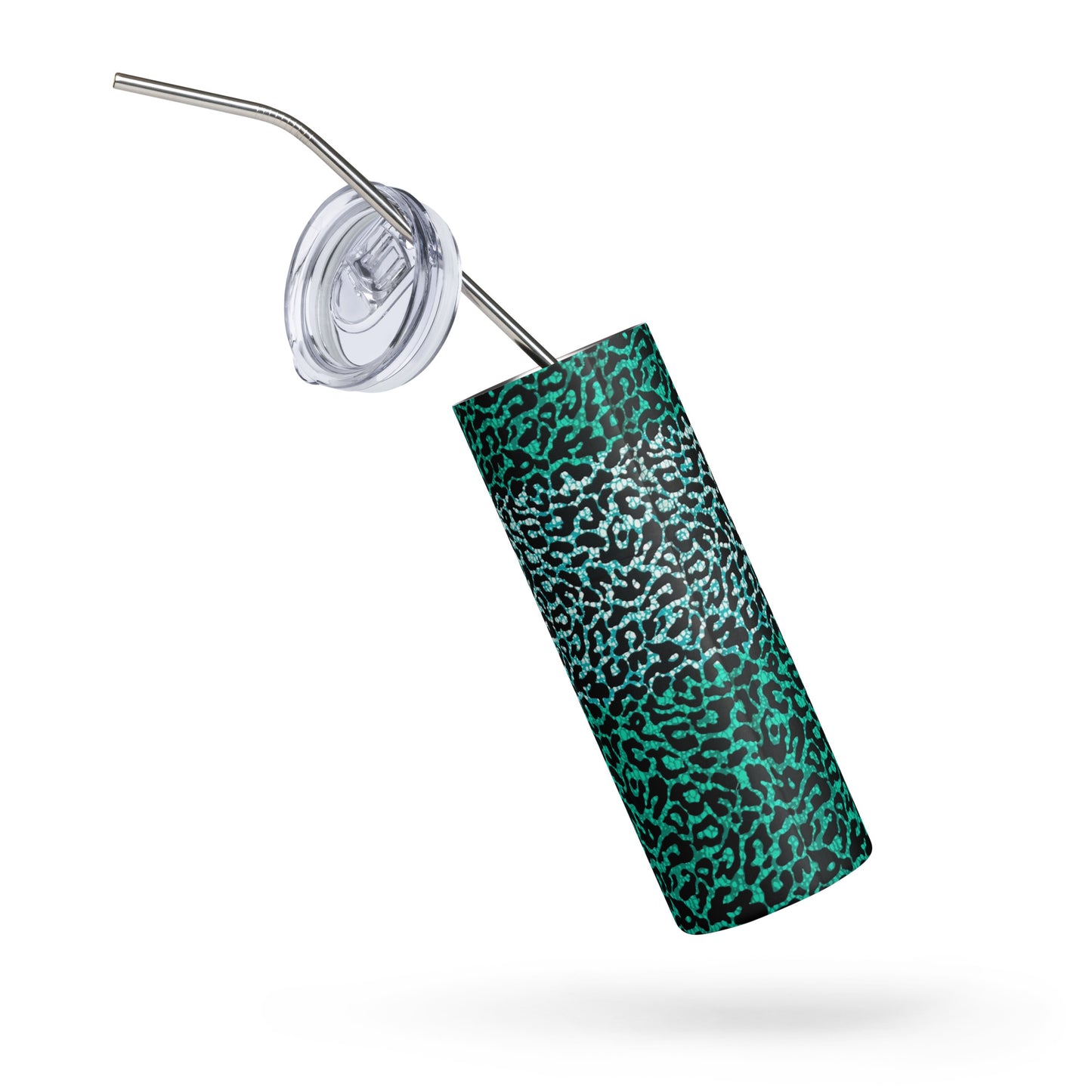 Green Leopard Tumbler