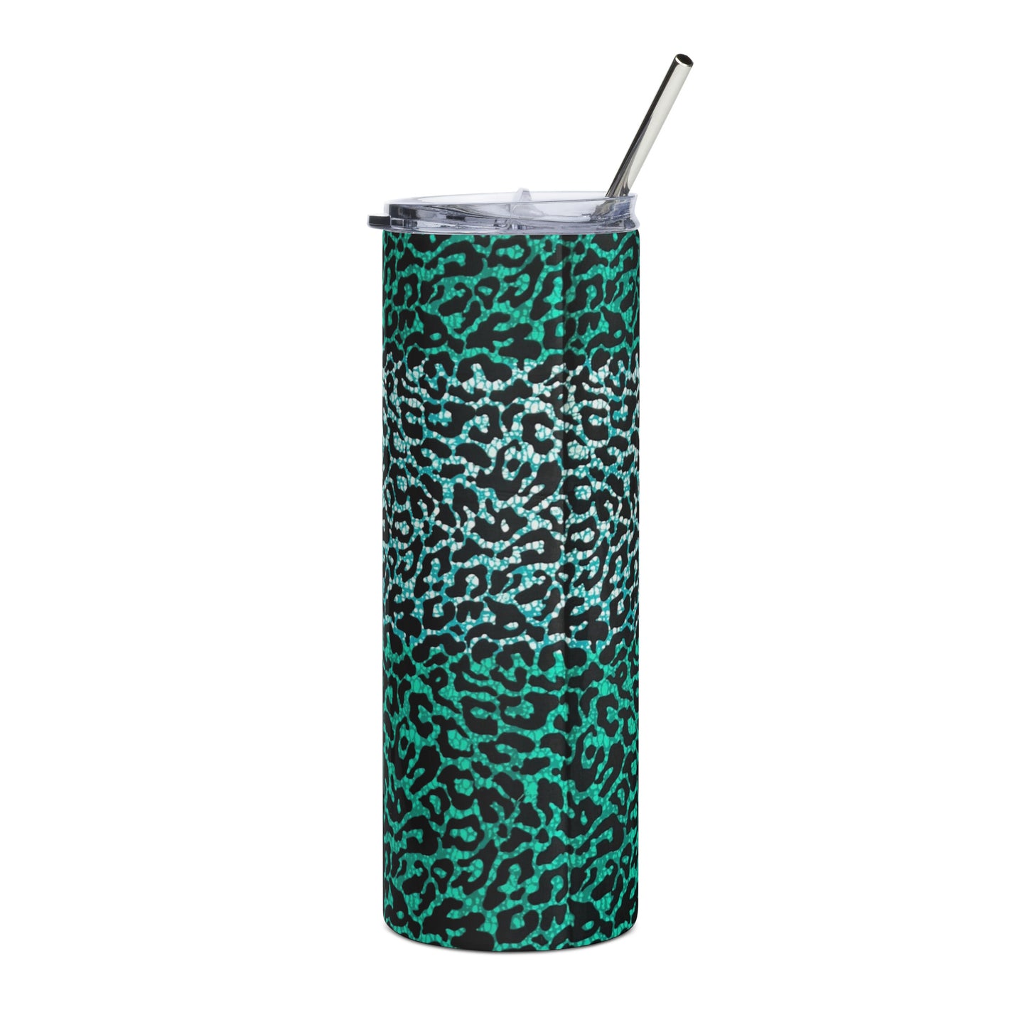 Green Leopard Tumbler