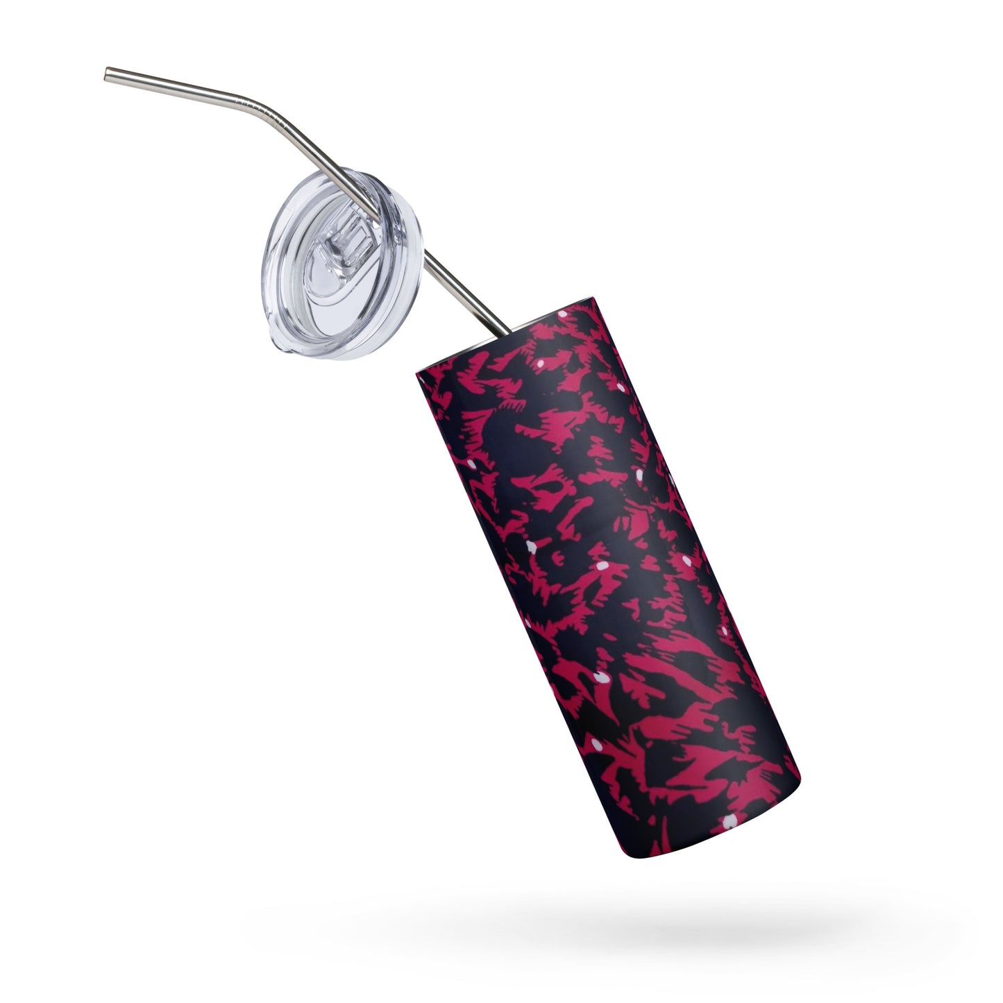 Pink Leopard Tumbler