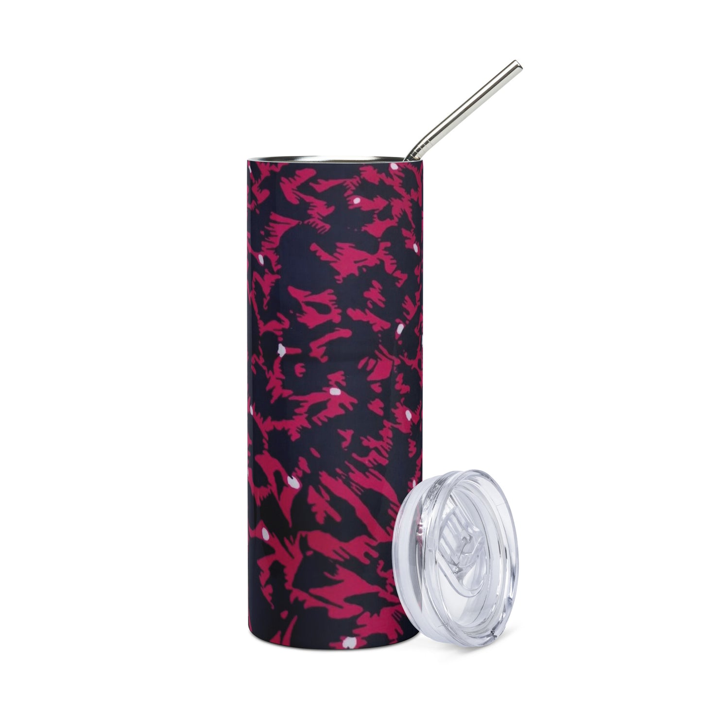 Pink Leopard Tumbler