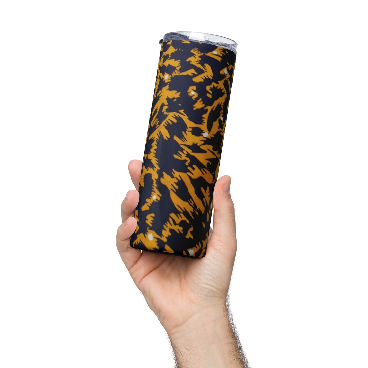 Yellow Leopard Tumbler