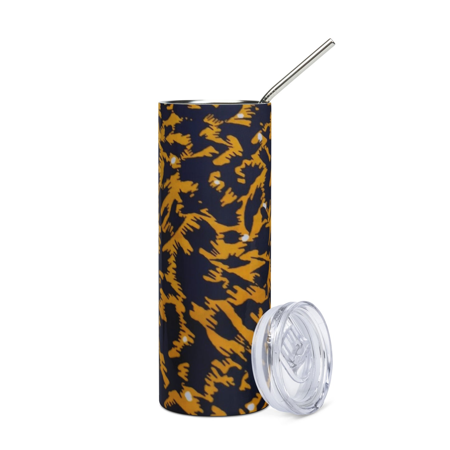 Yellow Leopard Tumbler