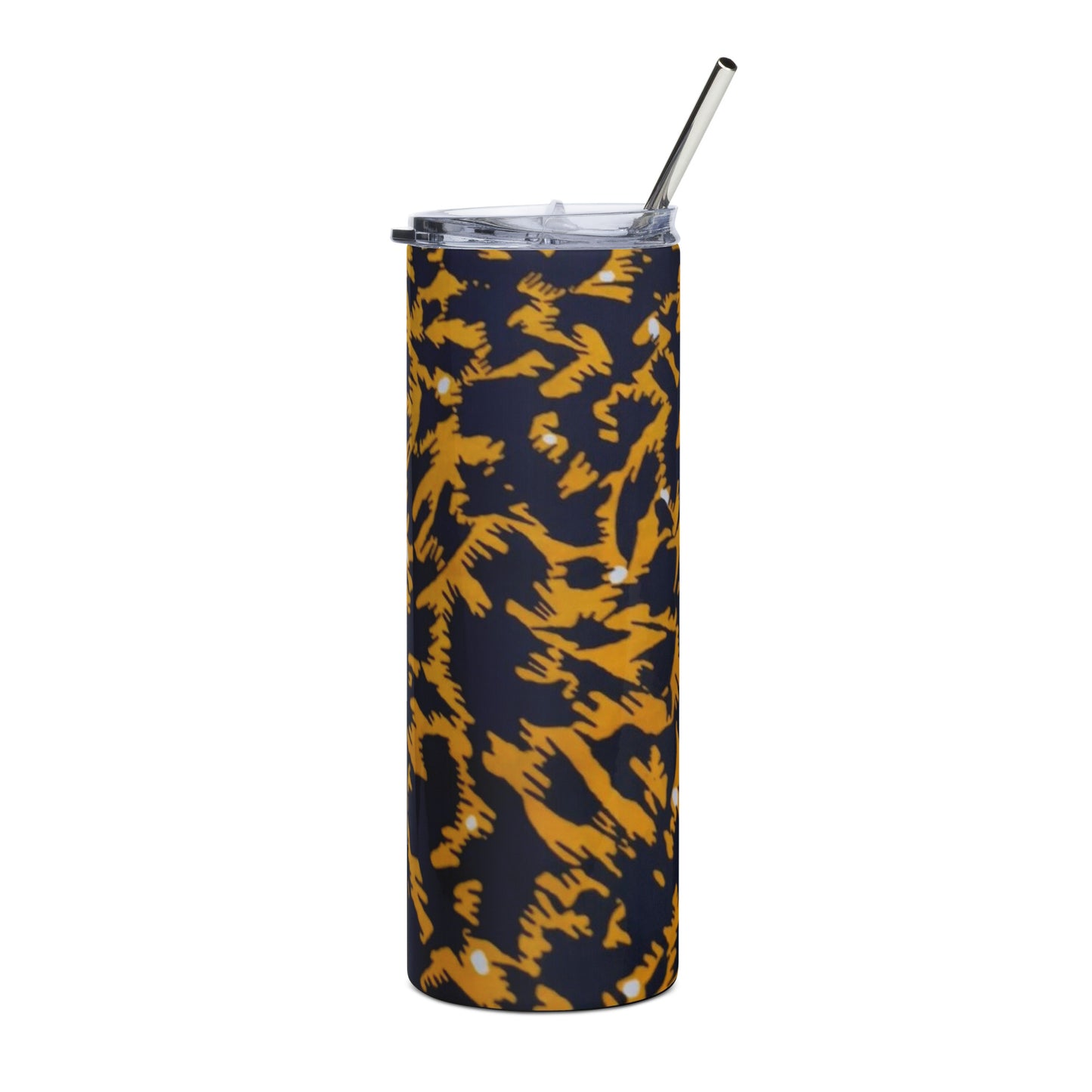 Yellow Leopard Tumbler