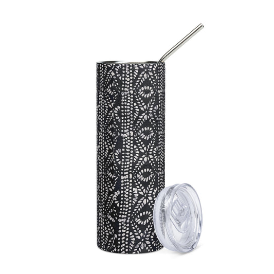 Black & White Aztec Tumbler