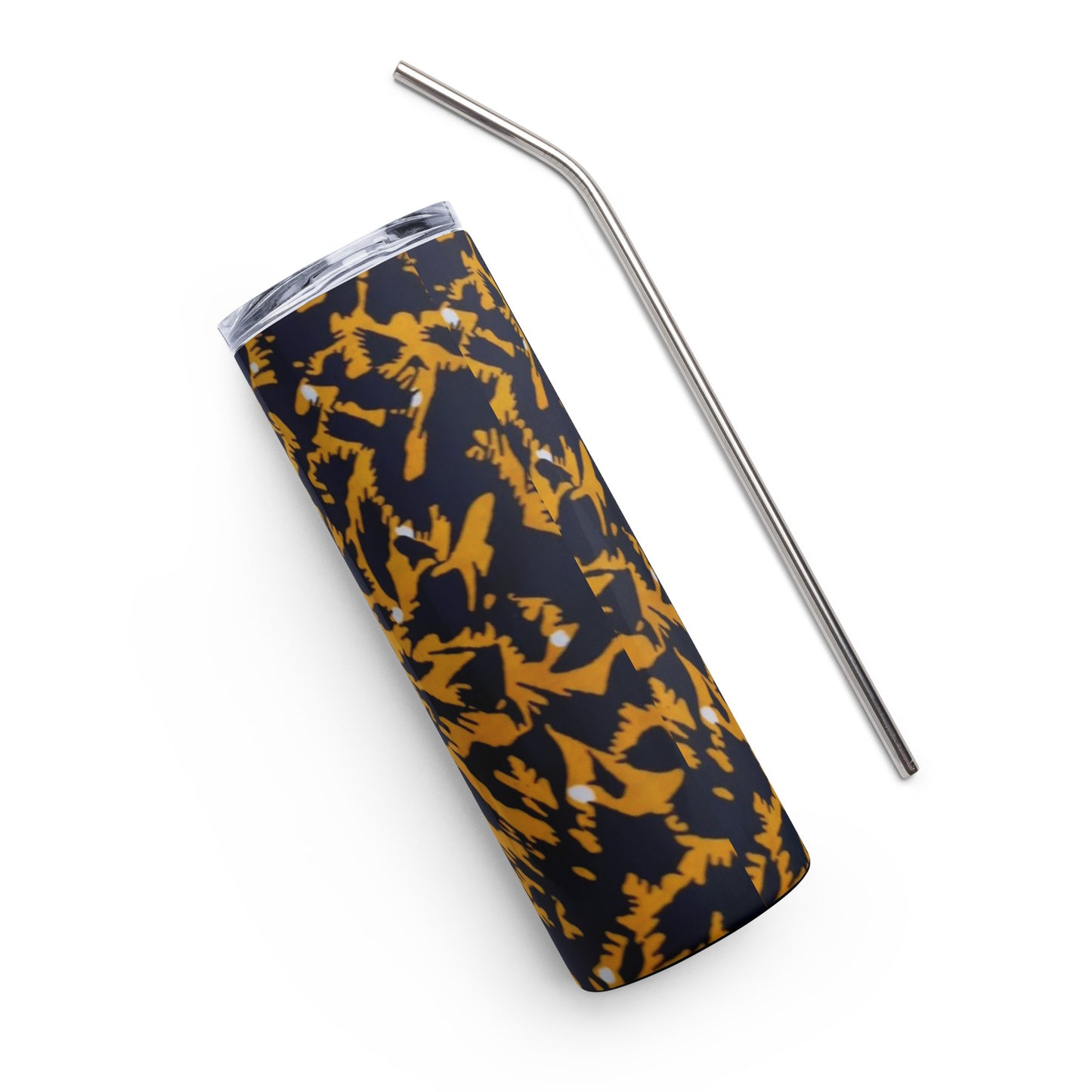 Yellow Leopard Tumbler