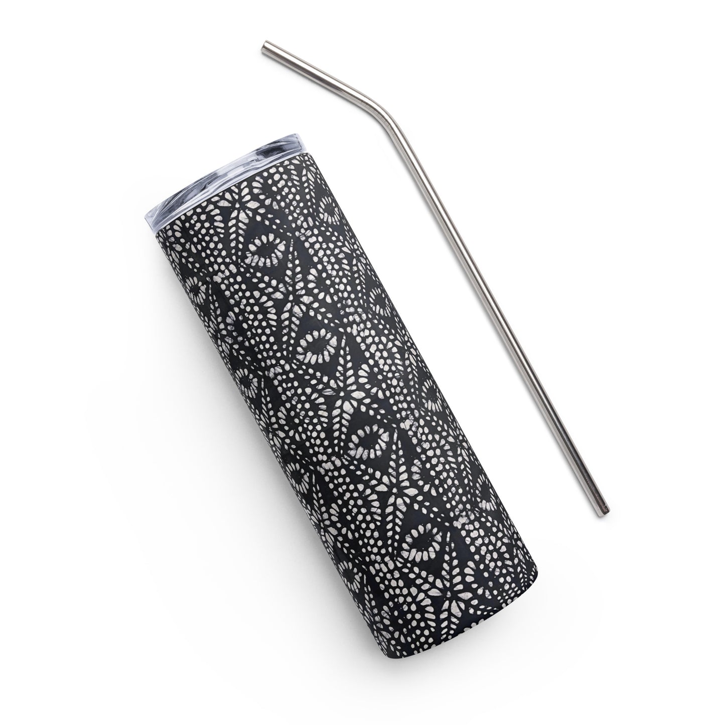 Black & White Aztec Tumbler