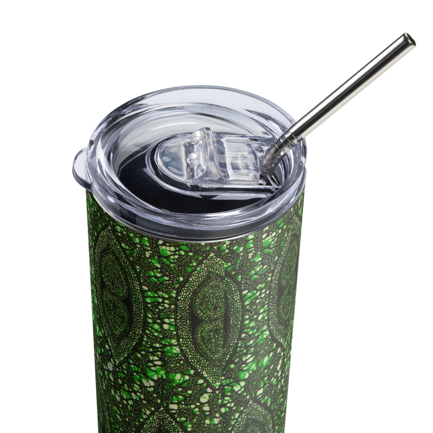 Green Peas Ankara Tumbler