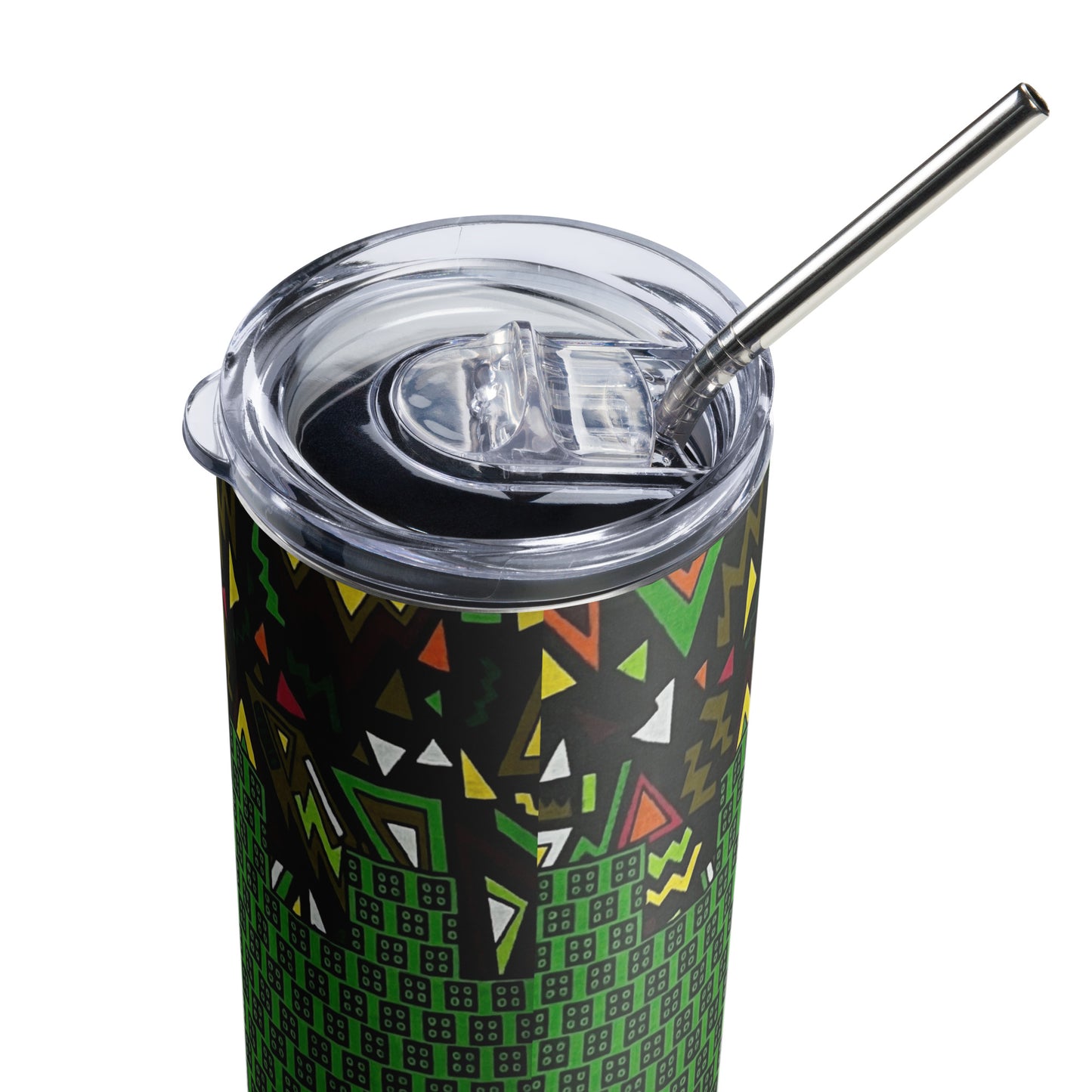 Multicolour Green Tumbler