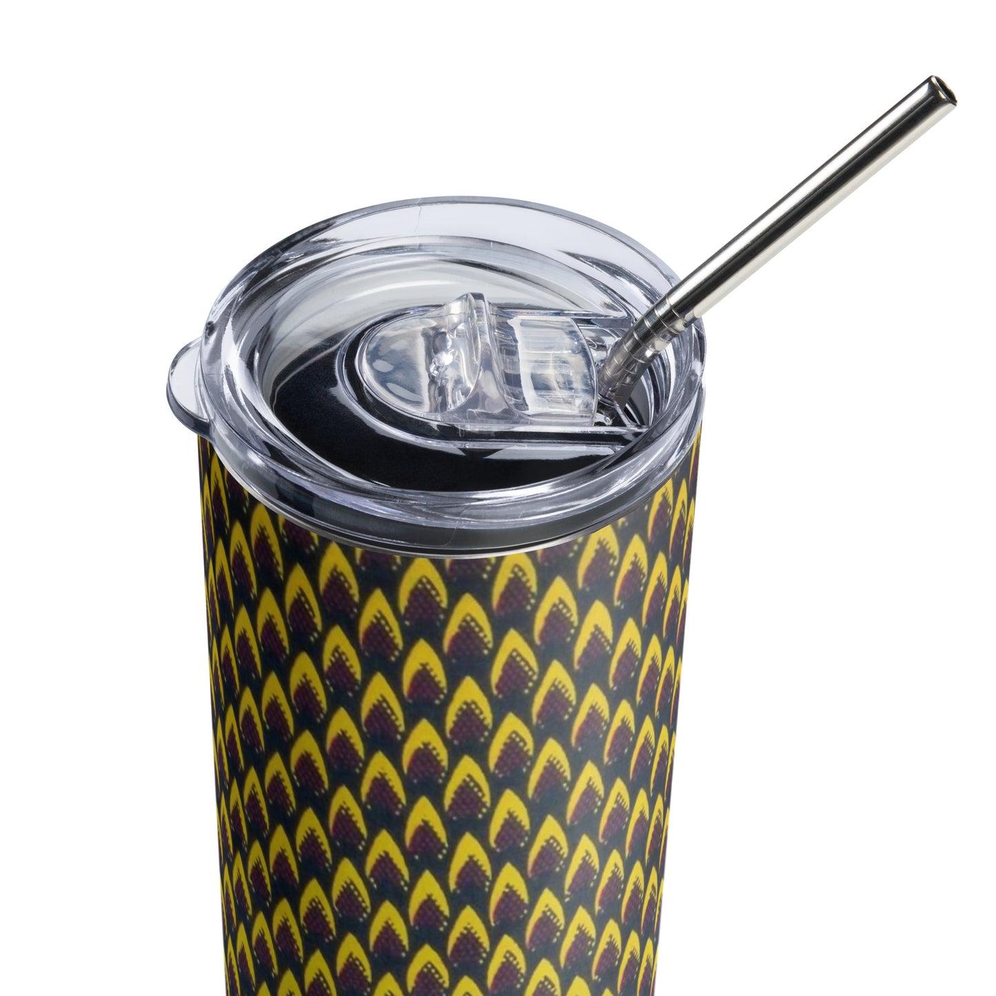 Yellow Flame Tumbler