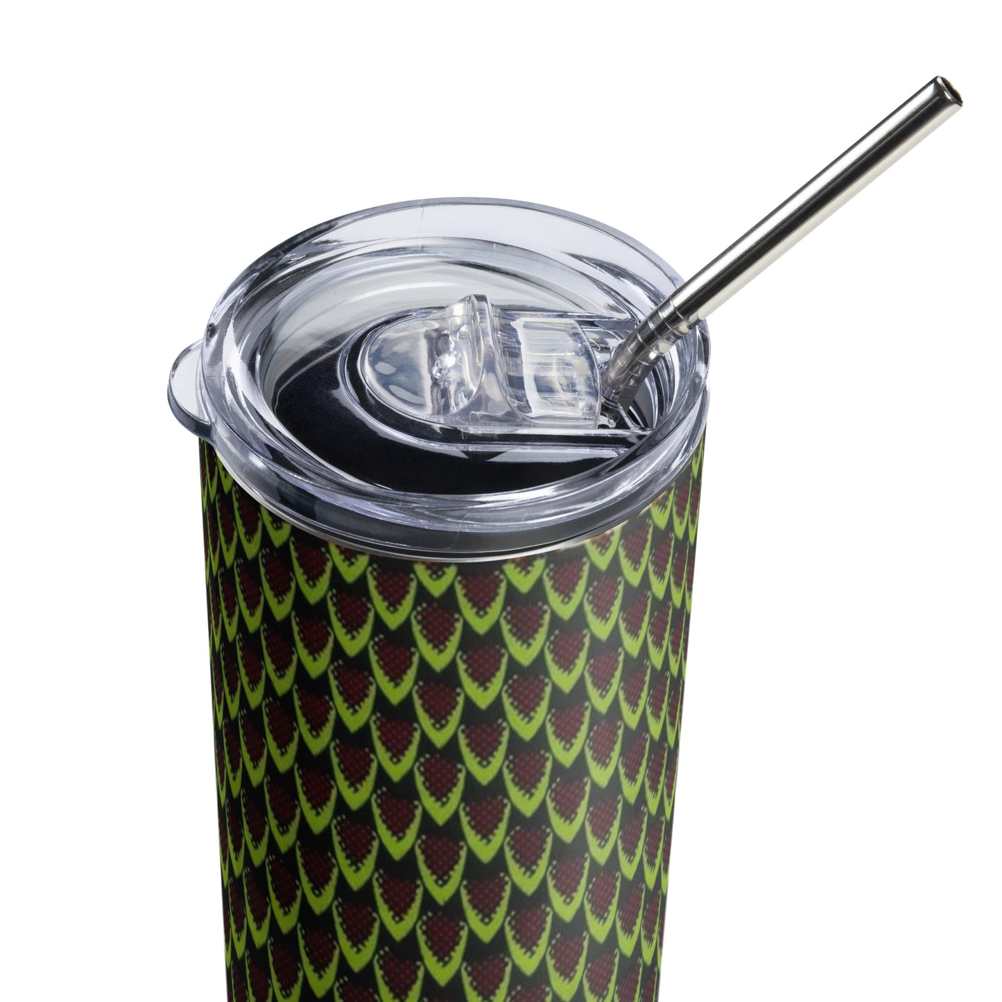 Green Flame Tumbler