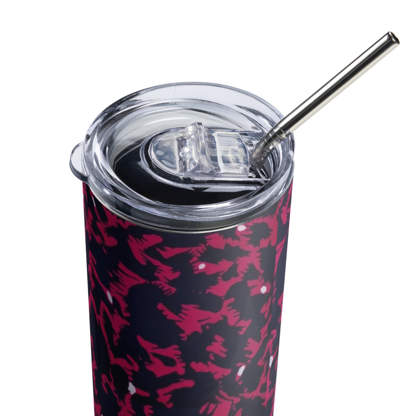 Pink Leopard Tumbler