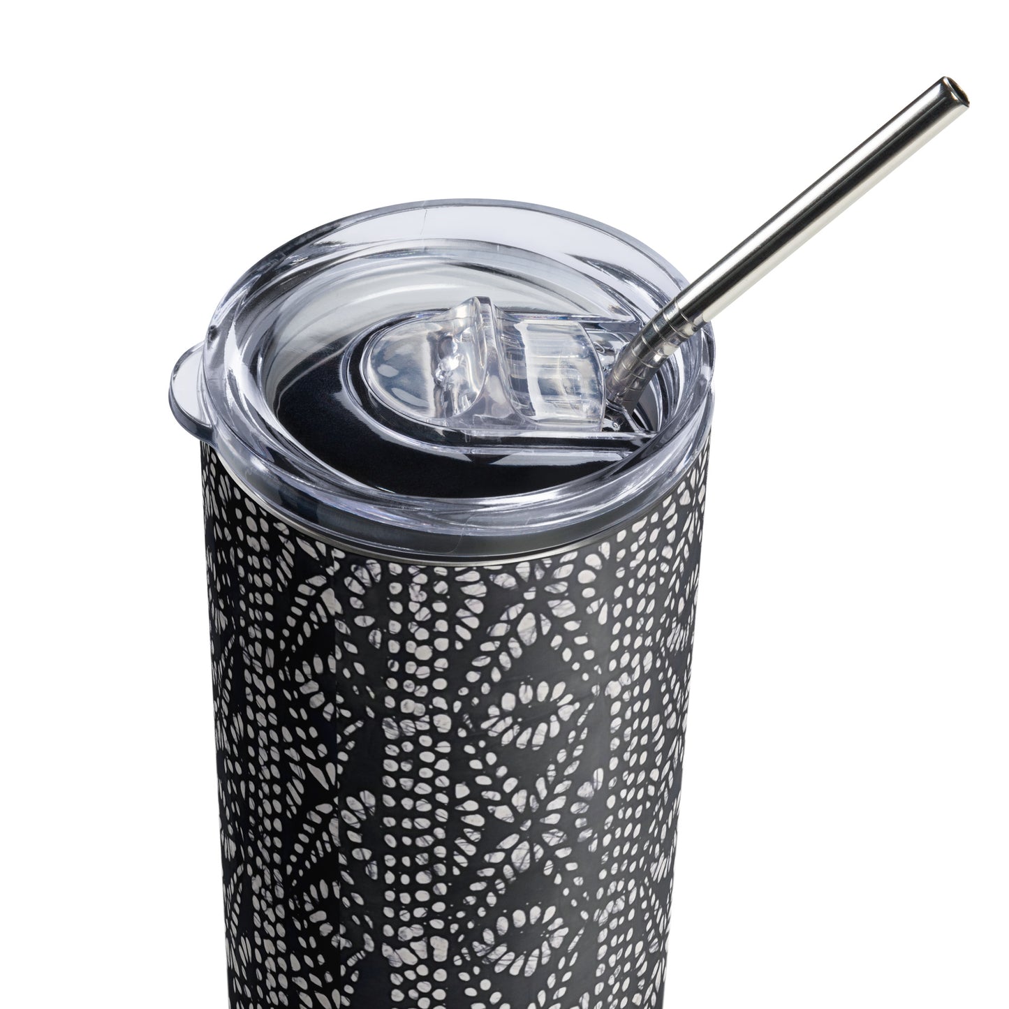 Black & White Aztec Tumbler