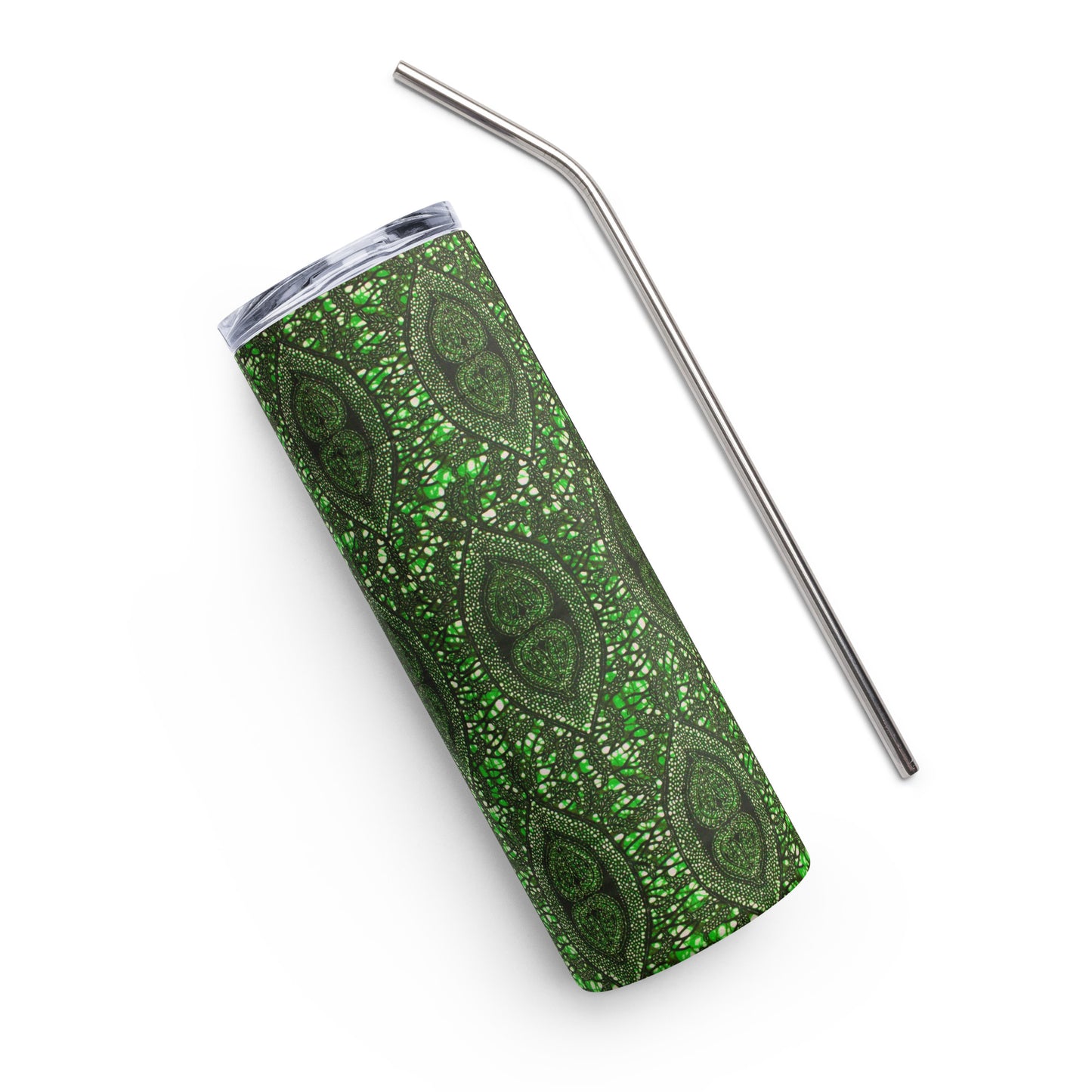 Green Peas Ankara Tumbler