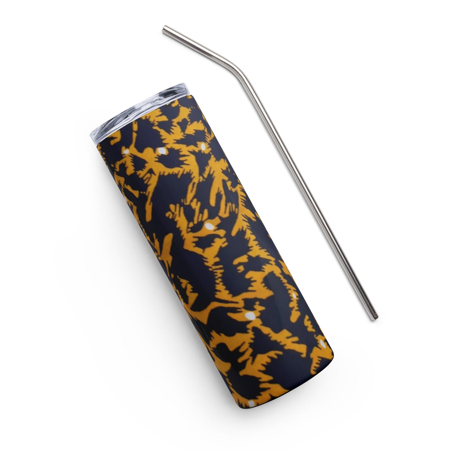 Yellow Leopard Tumbler