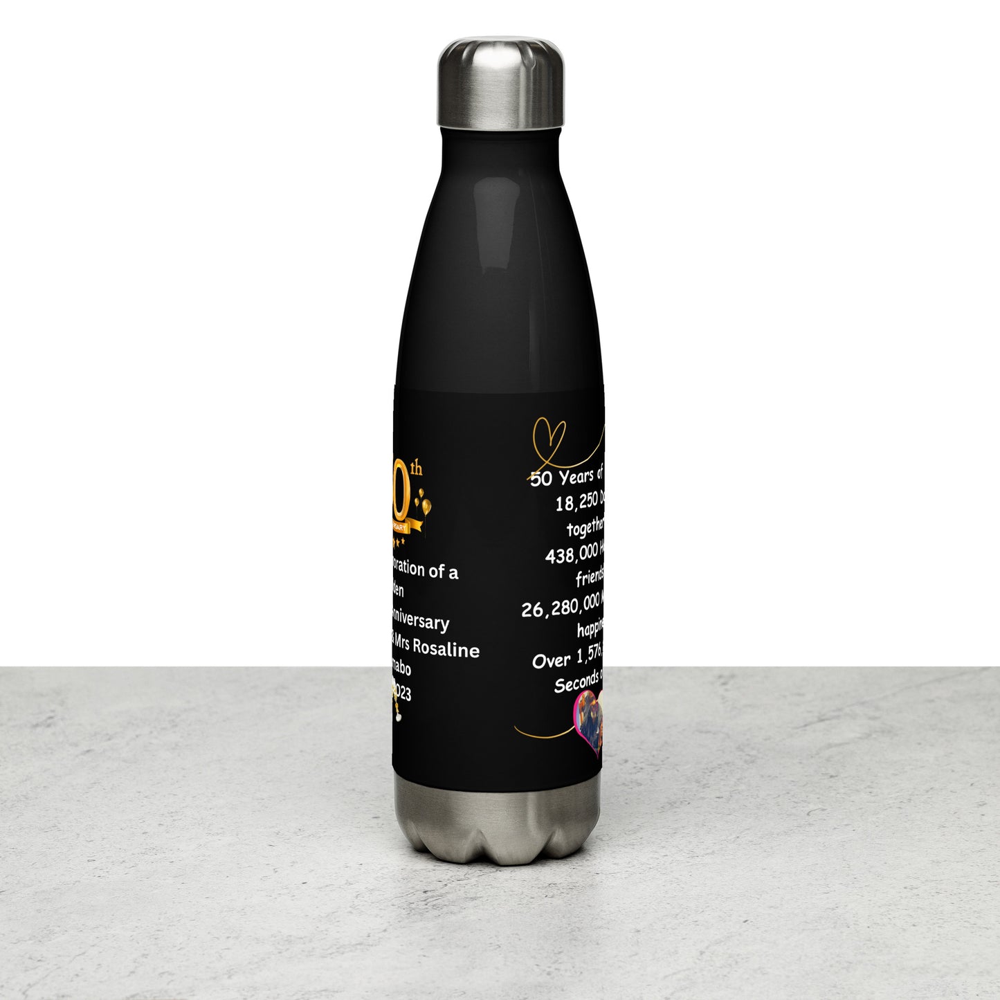 Professor Stainless steel water bottle