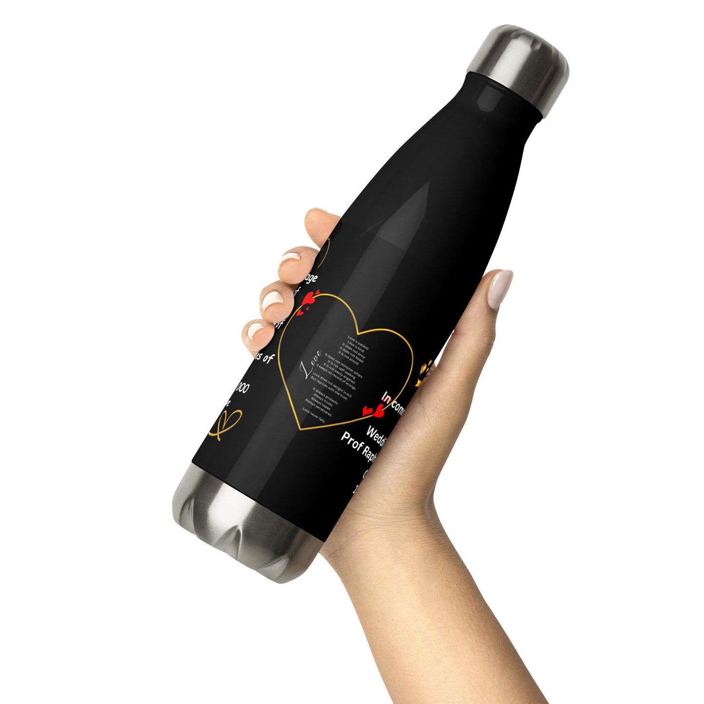 Professor Stainless steel water bottle